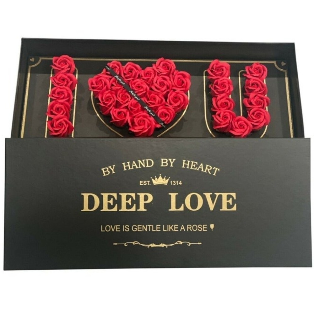 𝅺I LOVE YOU Long Life Eternal Roses Flowers